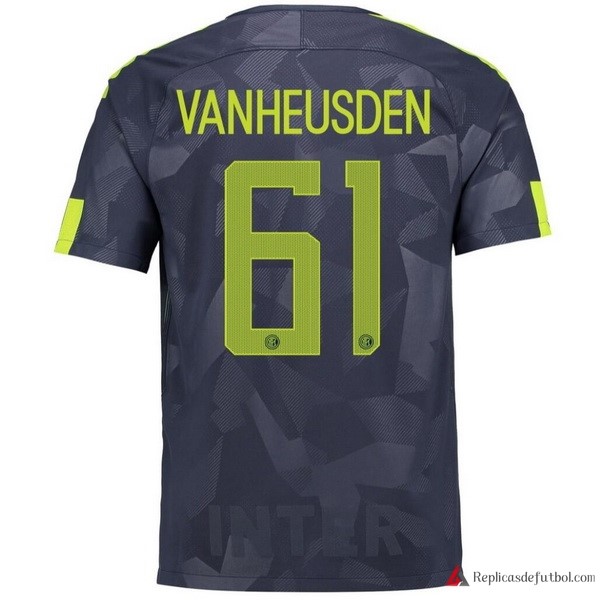 Camiseta Inter Tercera equipación Vanheusden 2017-2018